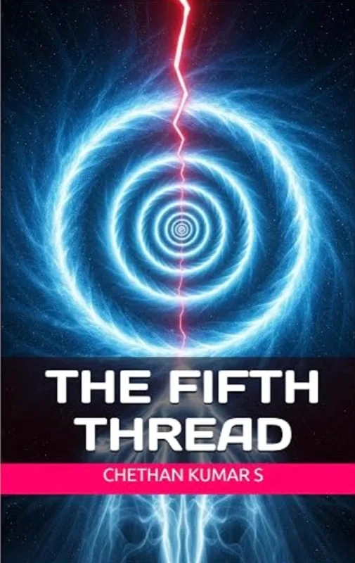 The Fifth Thread book cover by Chethan Kumar S