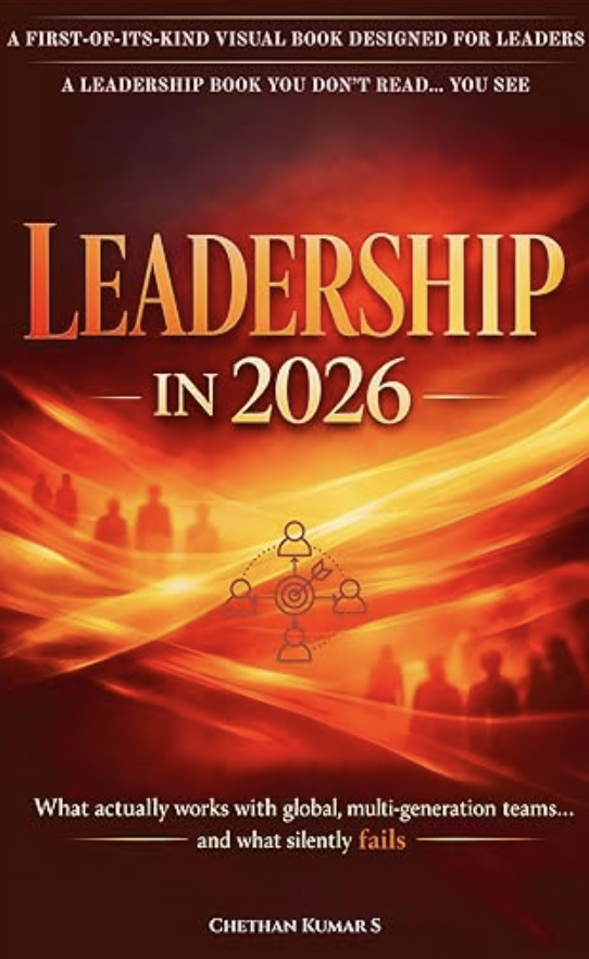 Leadership In 2026 book cover — by Chethan Kumar S