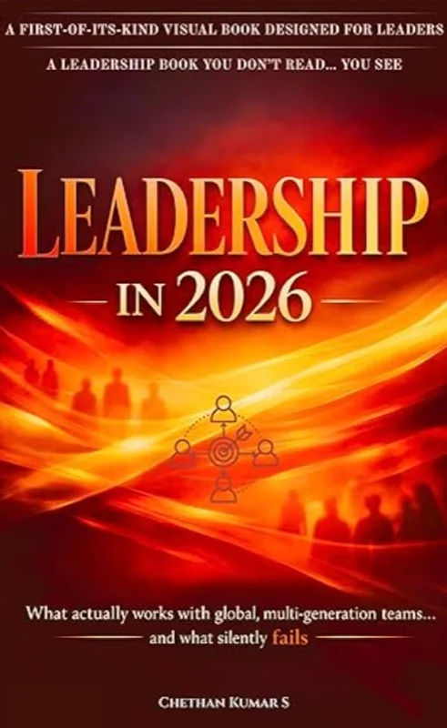 Leadership In 2026 book cover by Chethan Kumar S