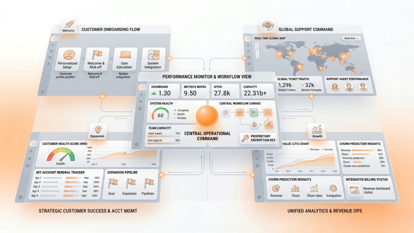 Keka OS - Proprietary Customer Success Operating System